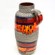 West Germany Fat Lava Ceramic Umbrella Stand, 1970s