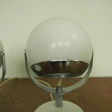 Pair of lamps Eyeball years 70