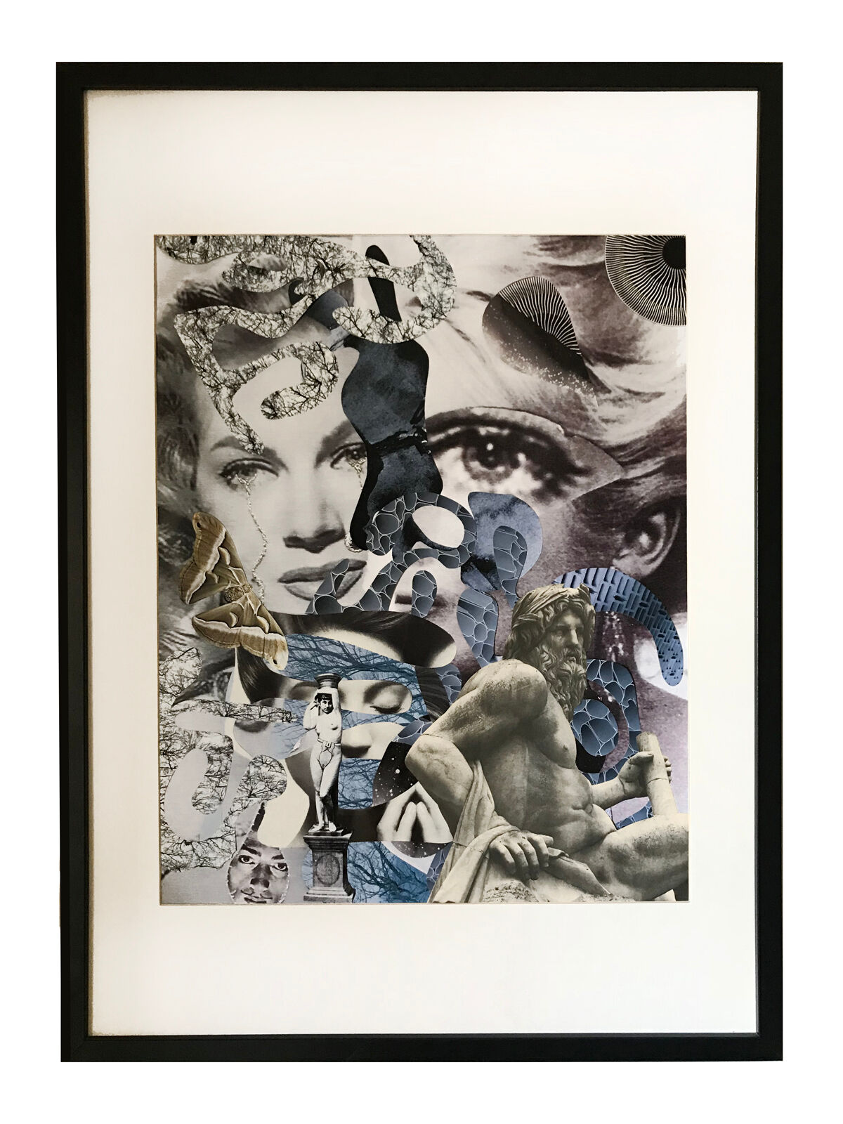 Collage original féminité