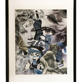 Collage original féminité
