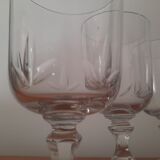 Lot de 6 verres anciens