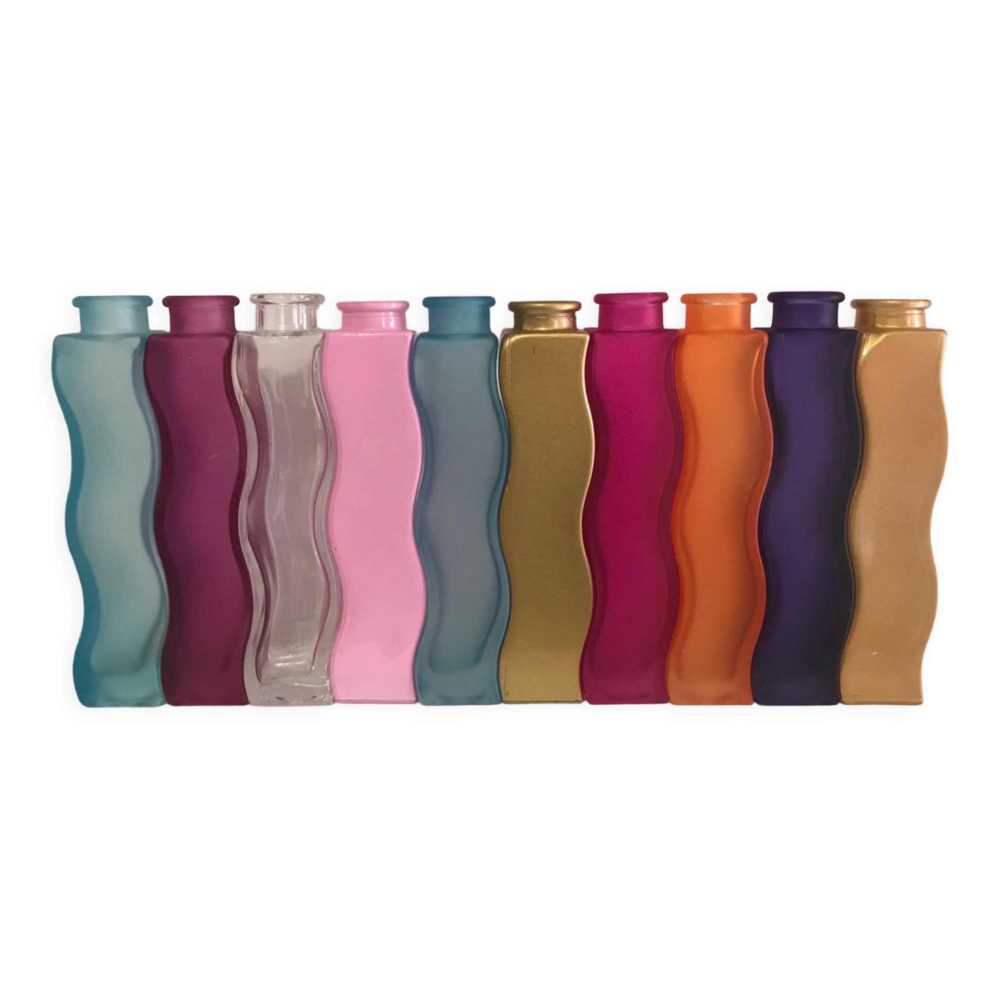 Ikea vintage set of ten soliflores vases Skämt
