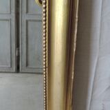 Mirror with fronton Napoleon III 98x143cm