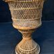 Rattan pot cover 1960