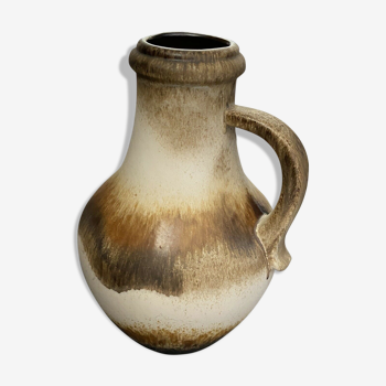 Vase amphore en forme pichet signé scheurich keramik vintage