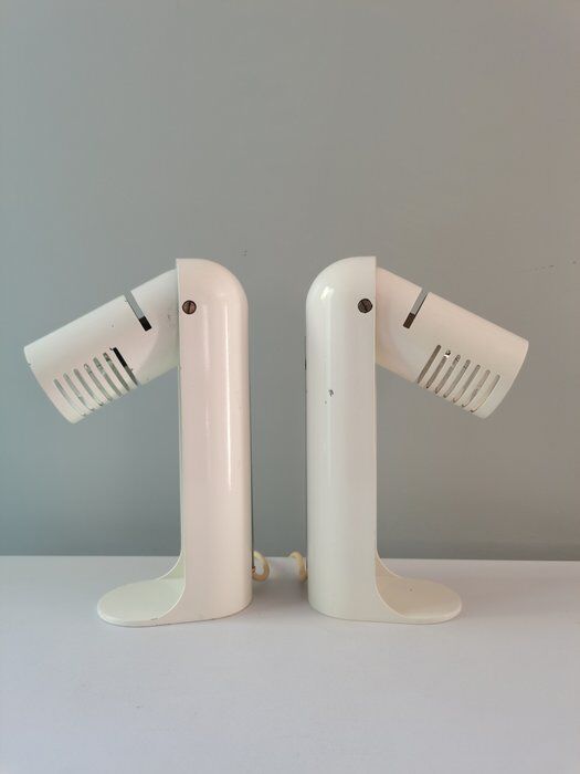 Pair of Italian lamps Flip Top by Richard Carruthers