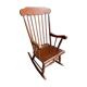 Wooden rocking-chair