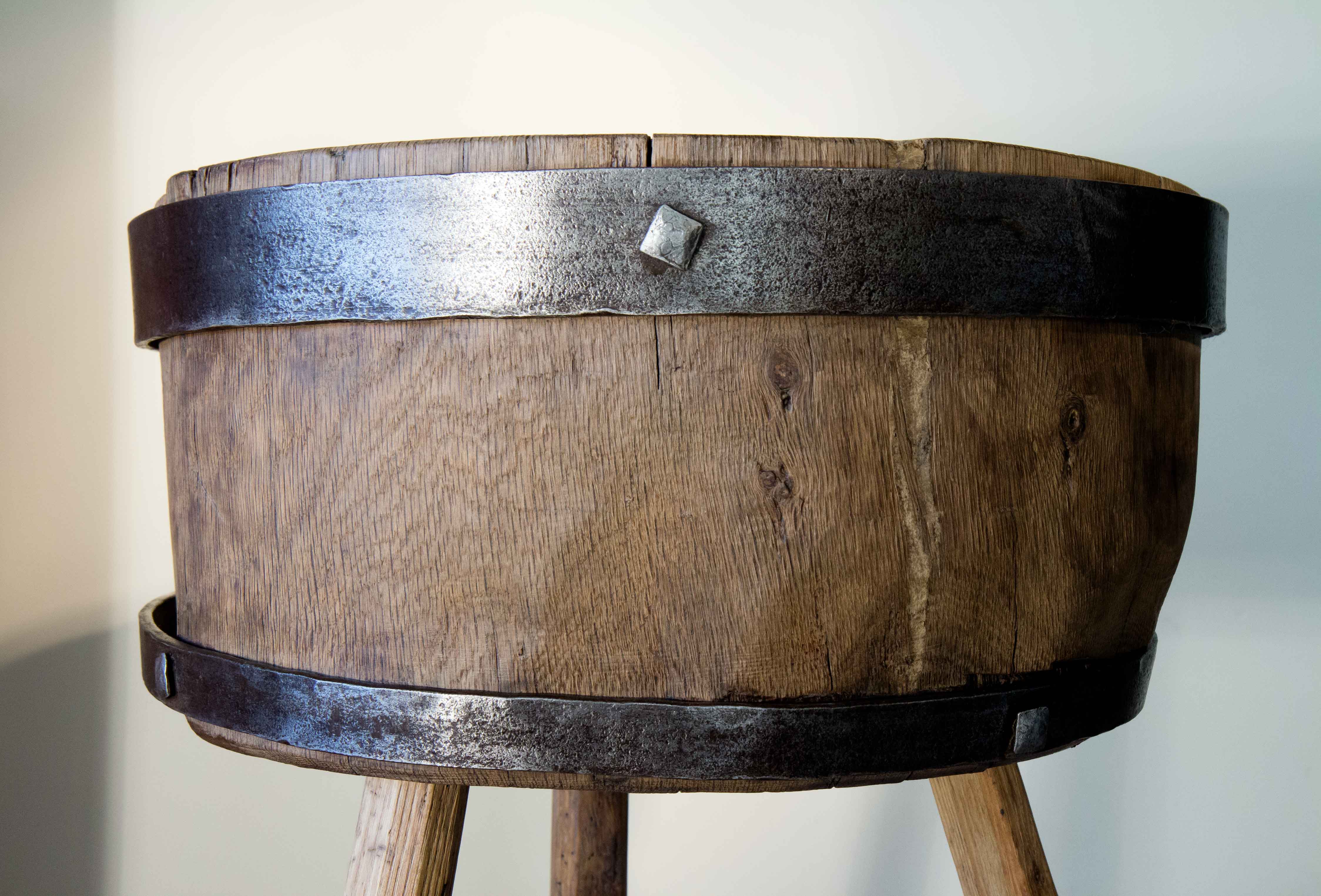 Old log, brutalism, folk art