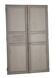 Double leaf interior door in late 18th century fir