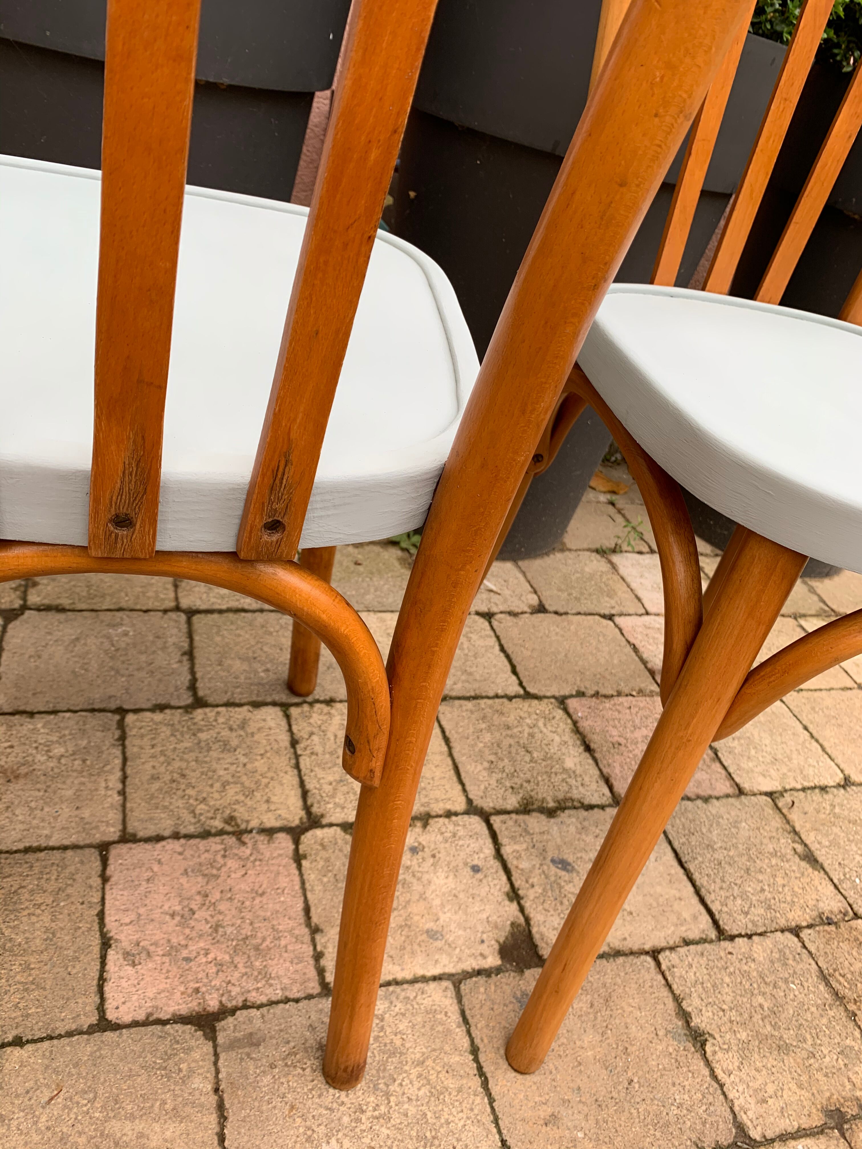 Pair of bistro chairs