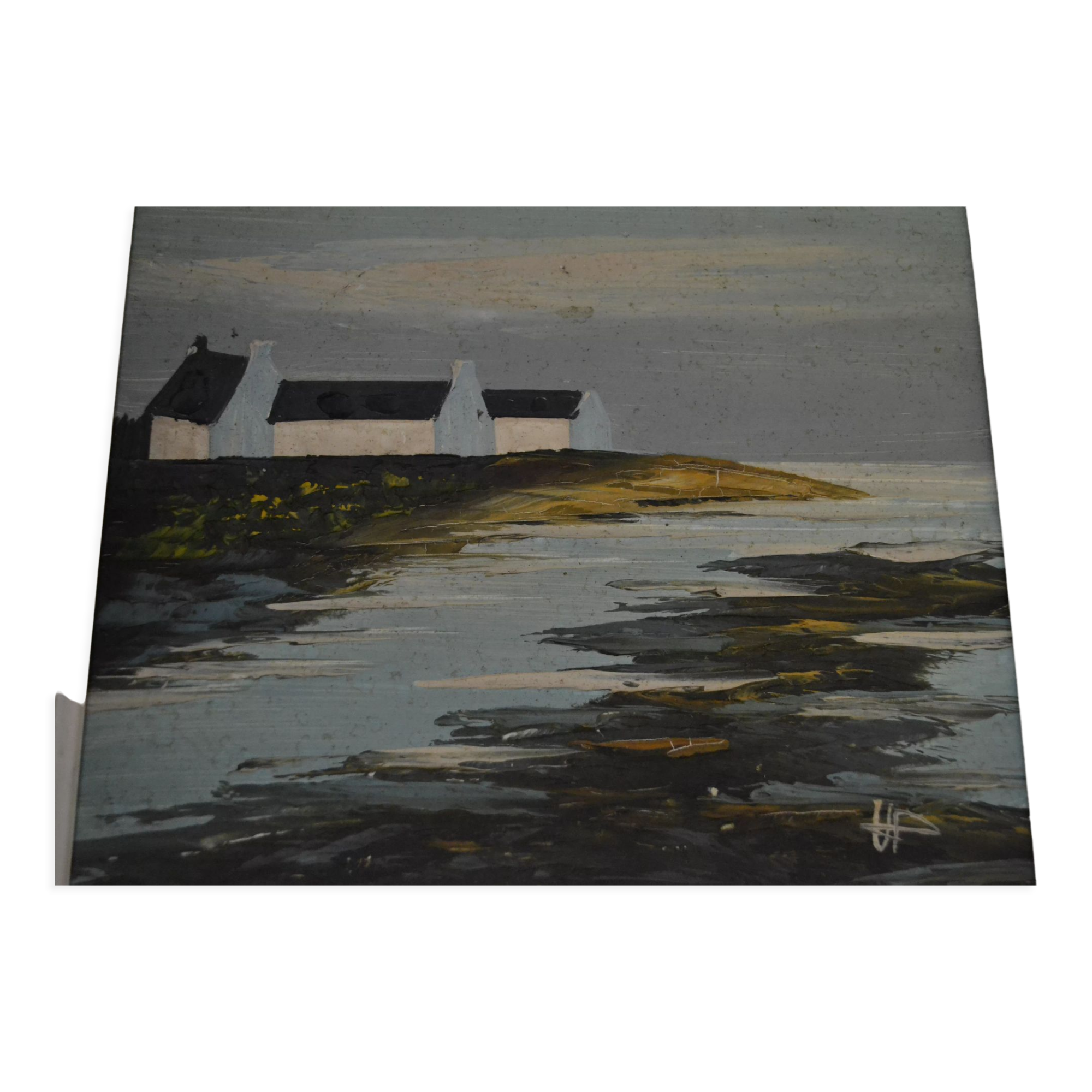Breton landscape painting