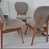 3 x chaises de salle à manger Louis van Teeffelen An. 60