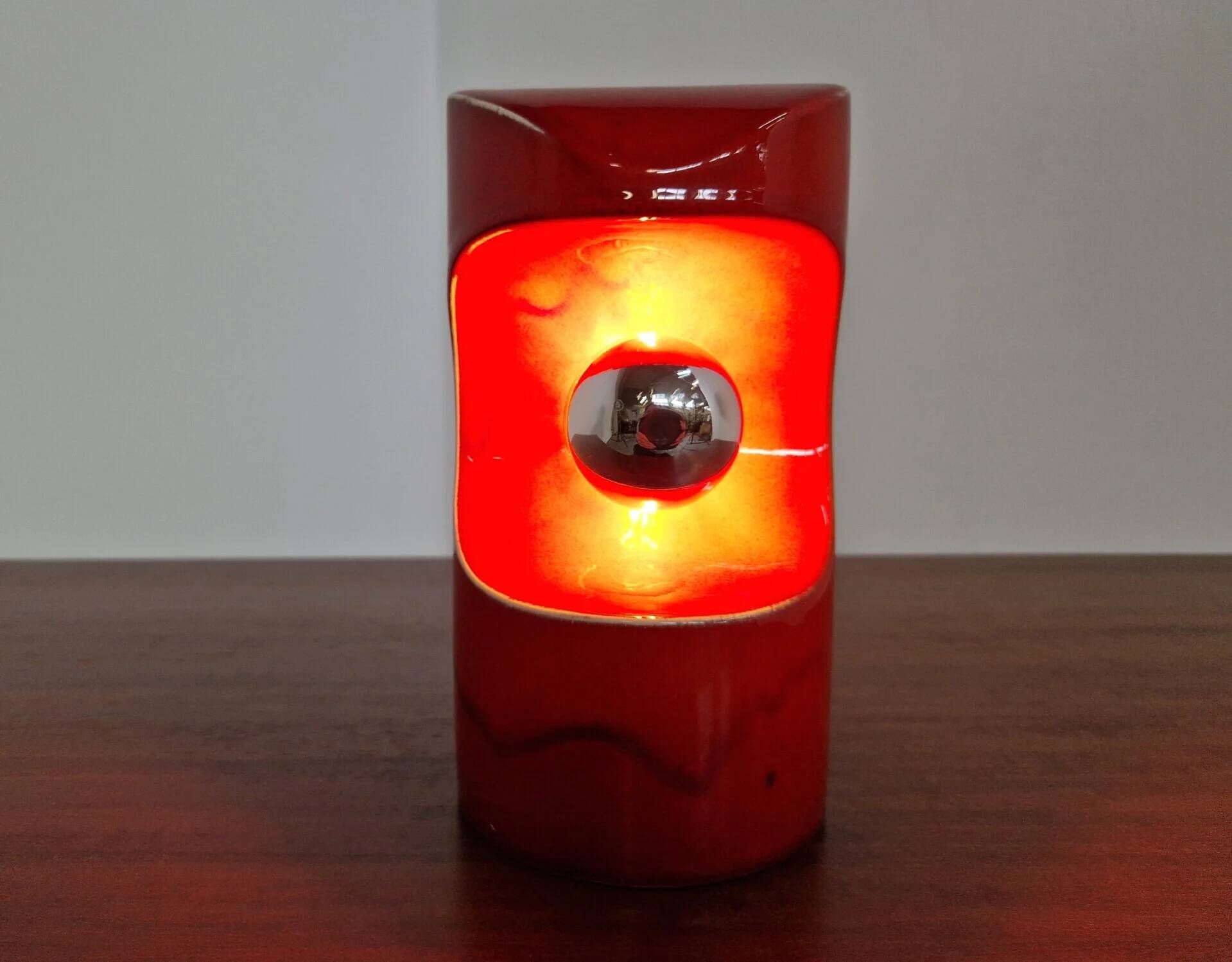 Ceramic table lamp | Space Age 1970s