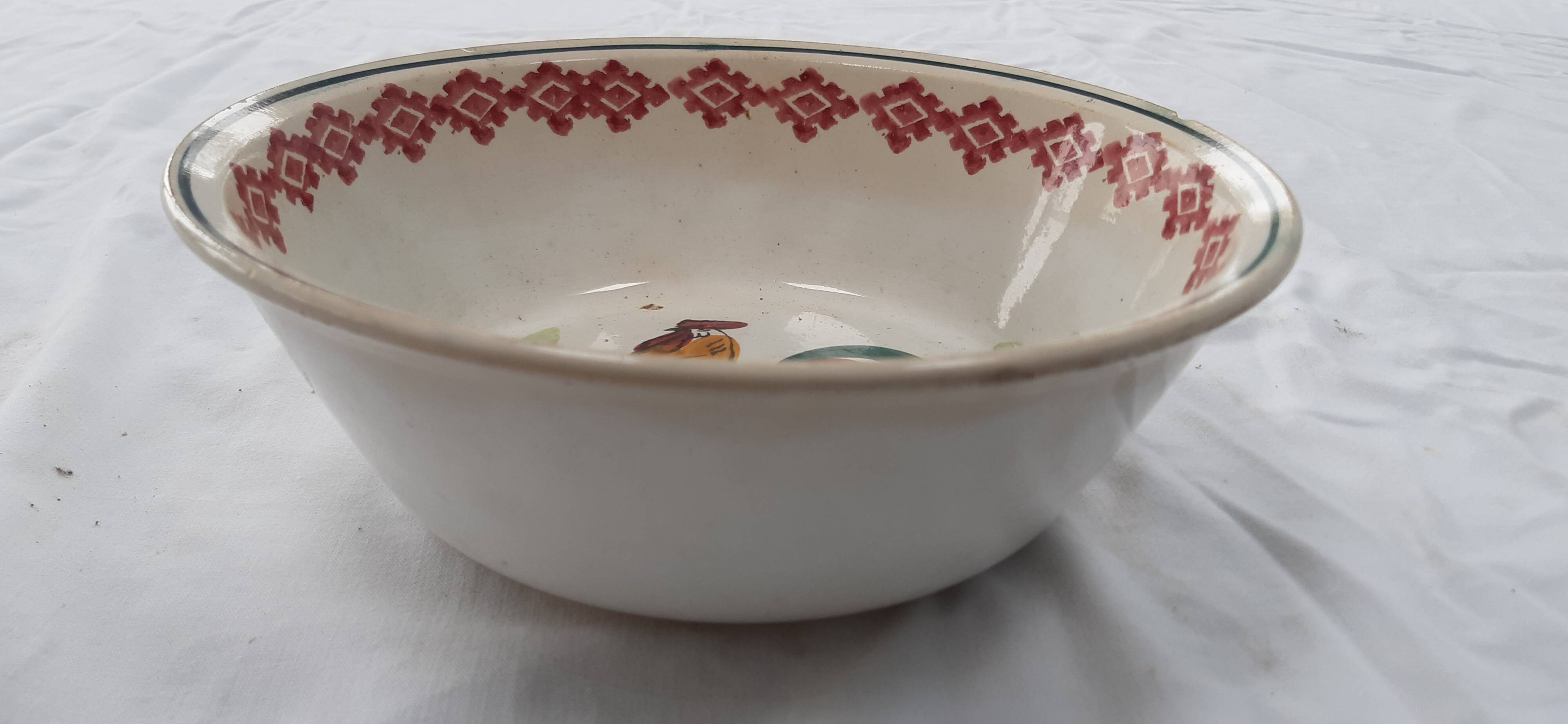 Old salad bowl, Moulin des loups Hamage