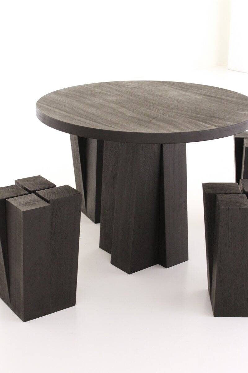 Table à manger vintage par Arno Declerq