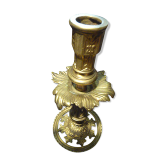 Golden bronze chandelier