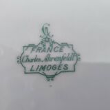 Set of 7 Limoges porcelain dinner plates from Maison Charles Ahrenfeldt