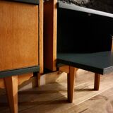 Pair of vintage bedsides