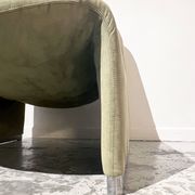 Alky fireside chair by Giancarlo Piretti for Castelli Italy 1970s