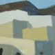 Stig Wernheden, Scandinavian Modern Landscape, 1960s, Oil on Canvas, Framed