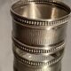 Solid silver napkin ring Minerva with Louis XVI style guilloché decoration