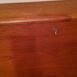 Convenient Danish teak secretary Craftsmanship M.K from the 60s