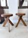 Pair of S28 Stools, Pierre Chapo 1970