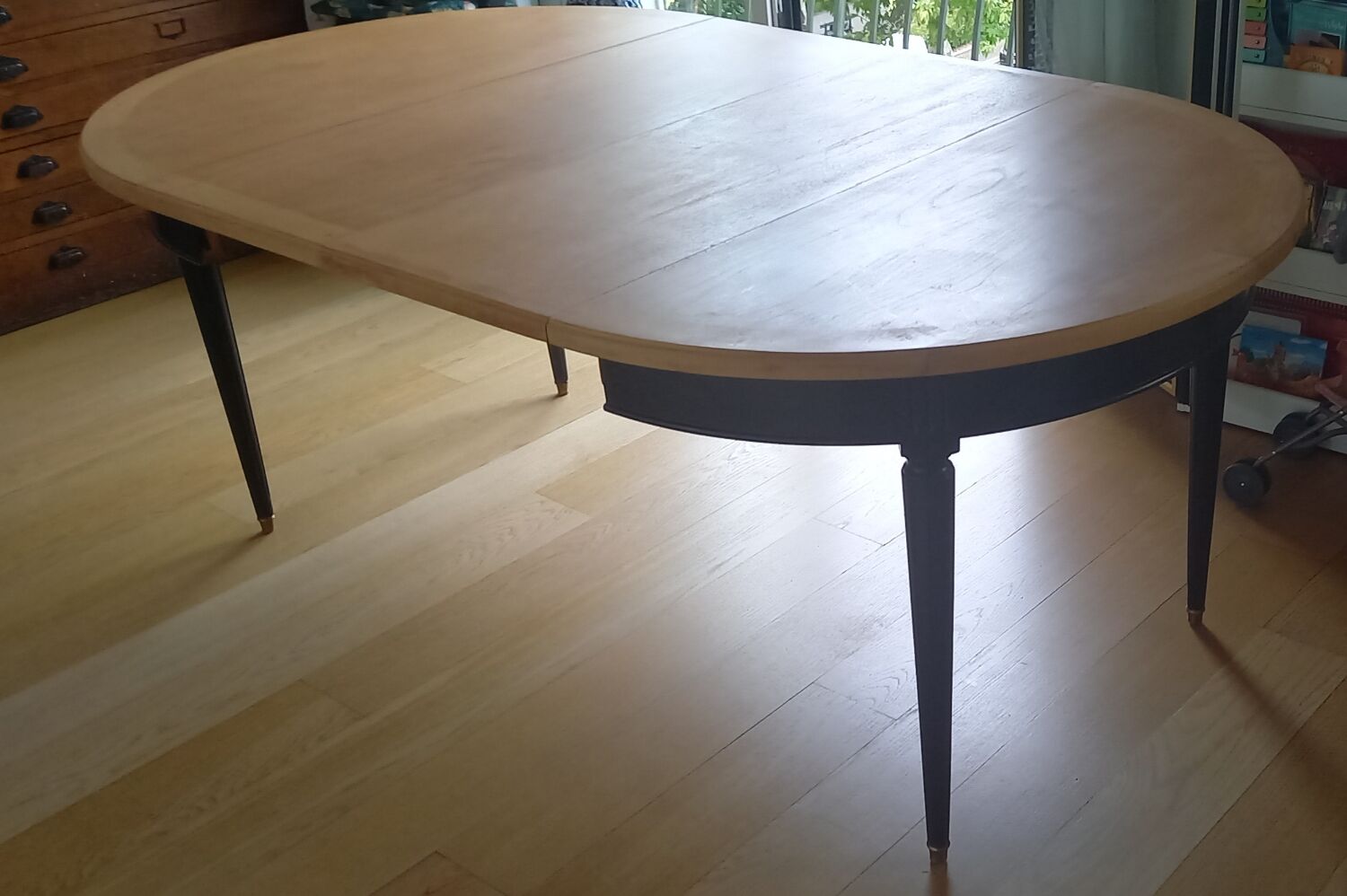 Dining table and chairs