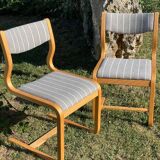Set of 2 vintage Magnus Olesen chairs, 1970