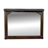 Art Deco period walnut mirror