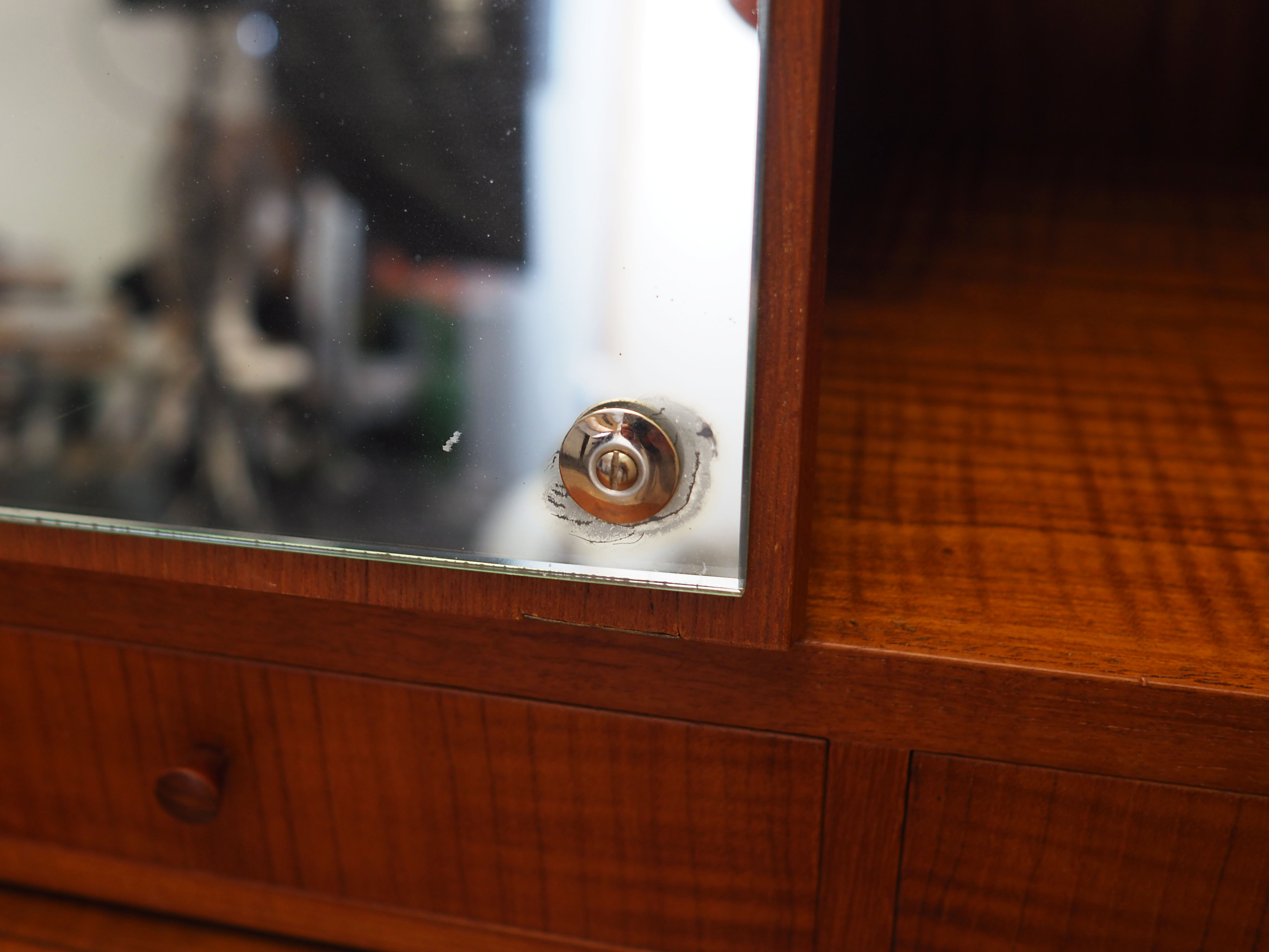 Teak secretary, Danish design, 1970s, production: Denmark