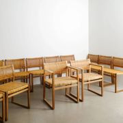 Danish Mid Century Wooden Dining Chairs by Børge Mogensen, 1960s