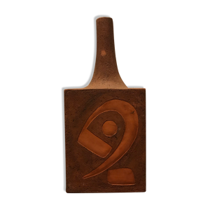 Pied de lampe en grès