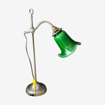 Lampe de bureau abat jour tulipe