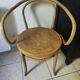 Antique Fischel armchair in bent wood