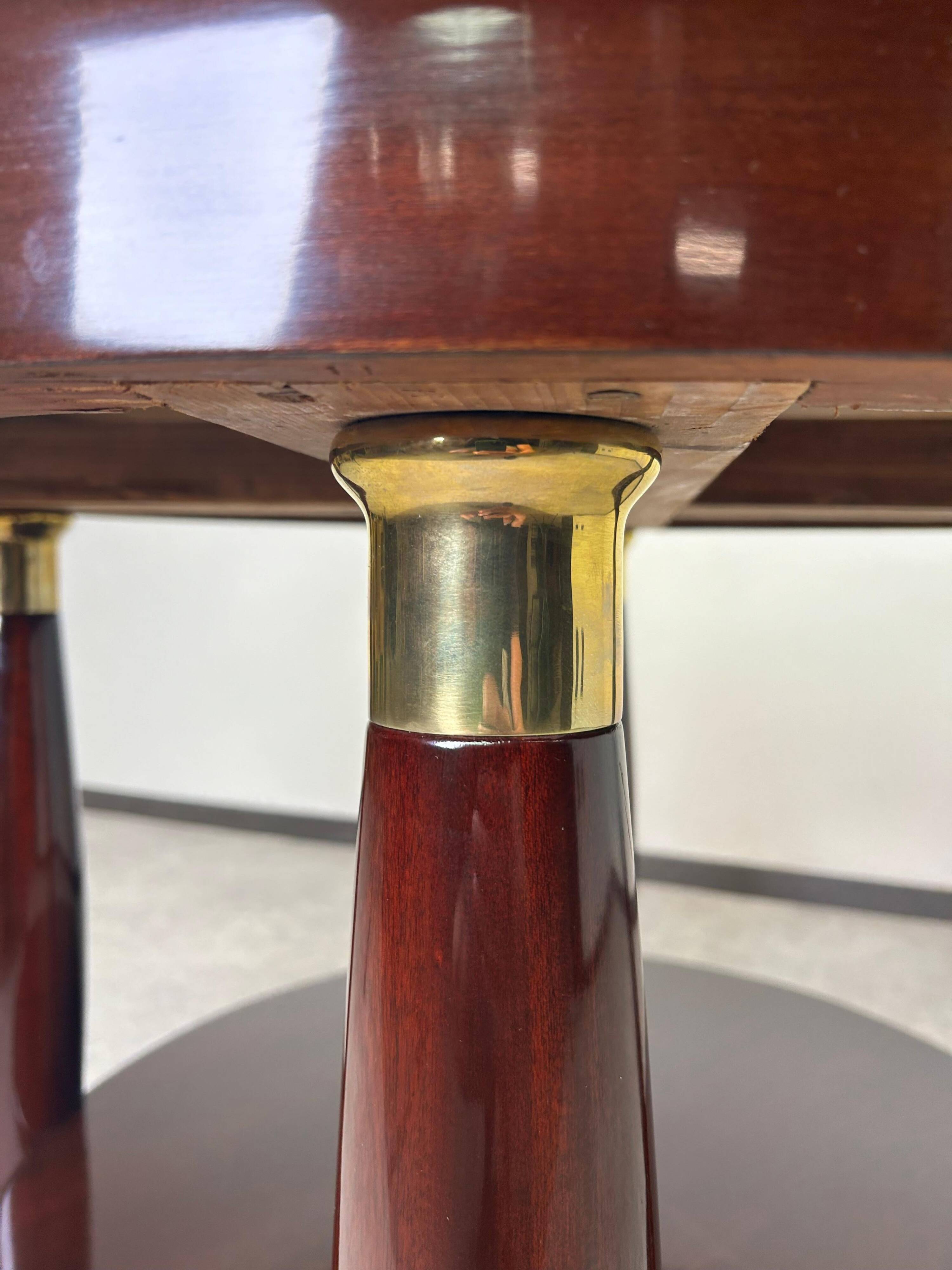 Extra rare coffee table by Adolf Loos for Fridrich Otto Schmidt.