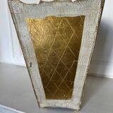 Florentine style wastepaper basket
