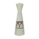Vase des années 70 vase fleur vase céramique vase table vase céramique blanc brun espace âge