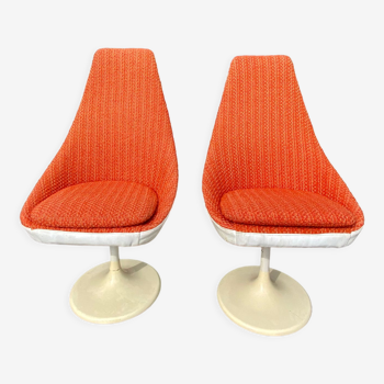 Paire de chaises pour Lush Erzeugnis vers 1970