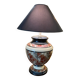 Lampe imitation marbre 1980s