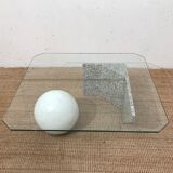 Massimo Vignelli marble coffee table, 1980