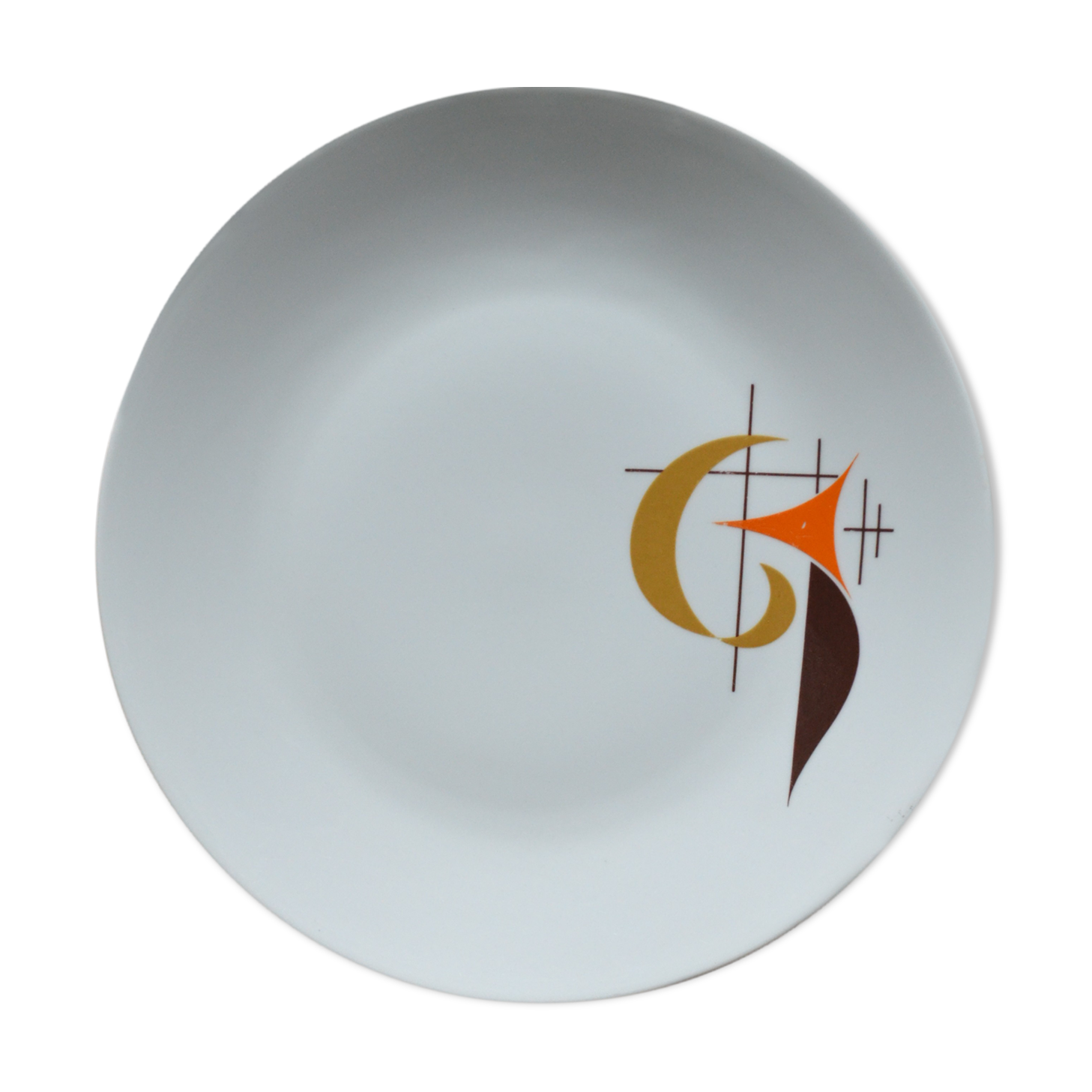 Round porcelain dish Schirnding Bavaria 70s