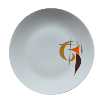 Round porcelain dish Schirnding Bavaria 70s