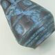 Carstens vase decor ankara blue gray metallic glaze no. 1218-29 1960s