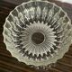 Pressed glass bowl year 70