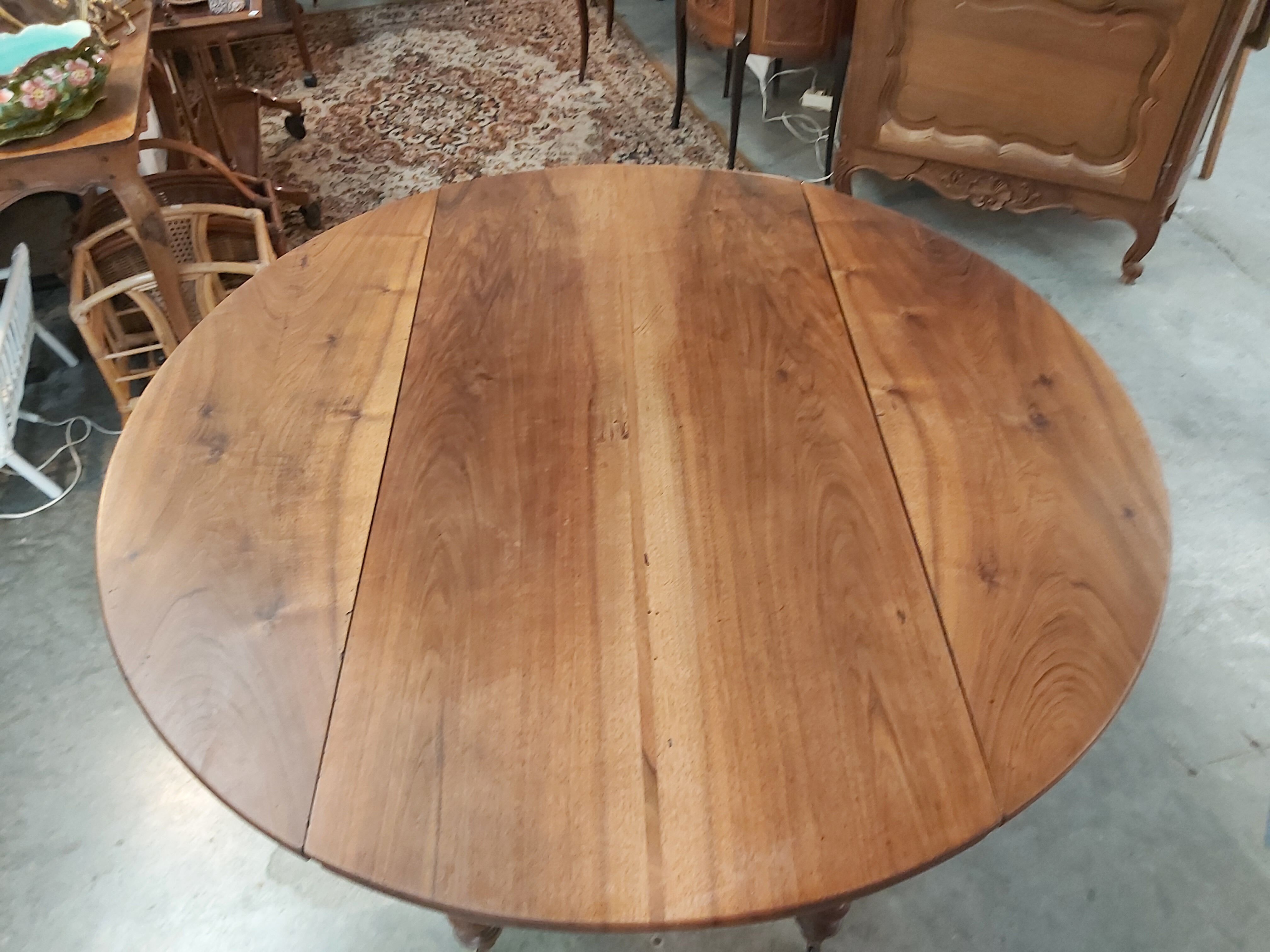 Louis Philippe walnut table