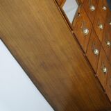 Vintage oak haberdashery shop furniture, Netherlands, 1930s