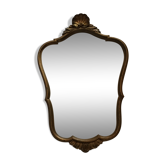 Mirror wooden gold 50x40cm