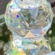 Crystal tealight candle holder