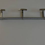 patère de salle de bain chrome art déco 1950